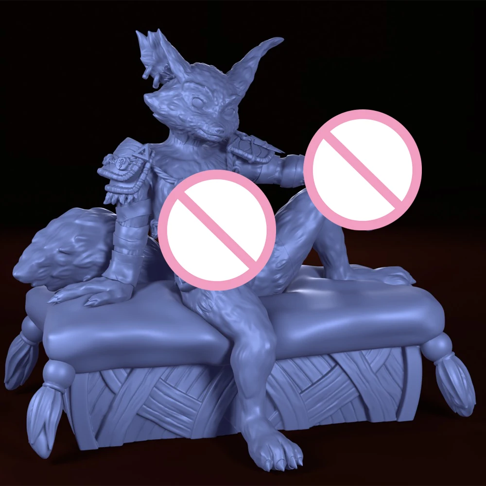 

Beauty FOX Girl Nsfw Resin Model Kit 3d Printing Doll 1/24 Unassembled Resin Figure Statue Kit Unpainted Toy Gk Plaything Set