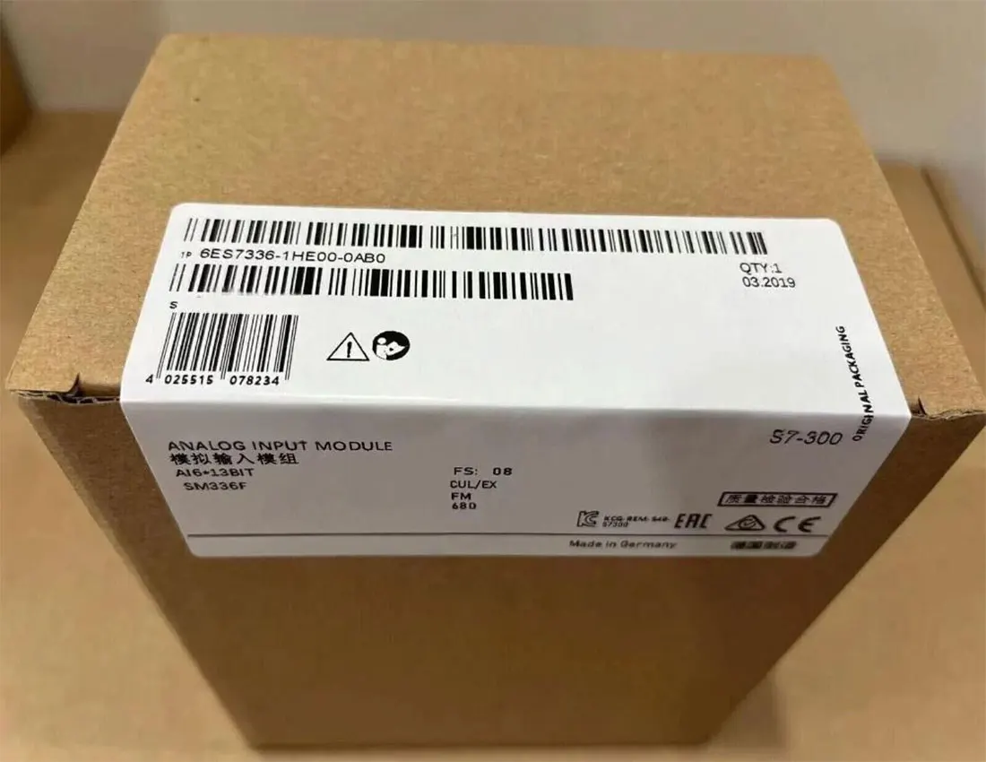 

Brand new 6ES7336-1HE00-0AB0 6ES7 336-1HE00-0AB0 Warrently One-year
