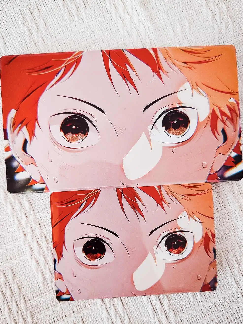 Haikyuu!! Shoyo Hinata Isagi Yoichi Kei Tsuki shima Cosplay Treibsand Mahjong Desktop Ornament Flow Hanf Karte Ziegel Cartoon Geschenk