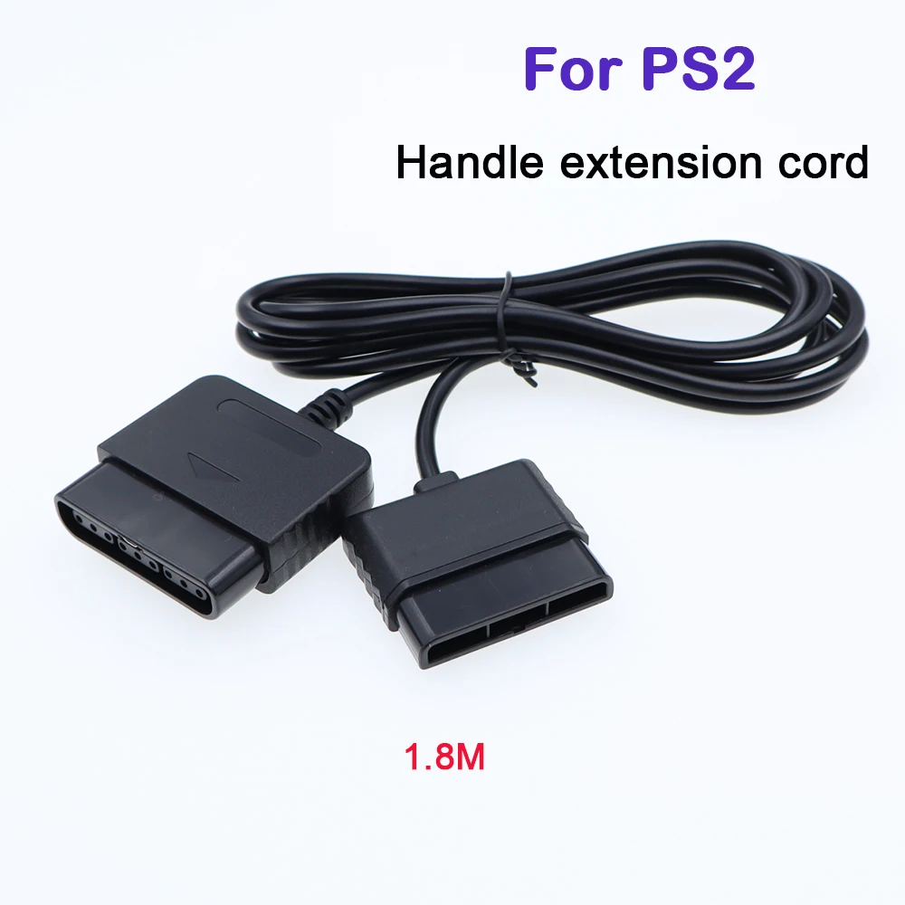 1/2PCS 1.8M Handle Adaptor Extension Cable Cord Wire For PS2 Game Controller