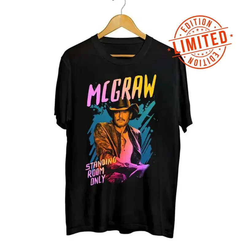 

Tim McGraw Standing Room Only Tour 2024 Unisex T-Shirt All Size