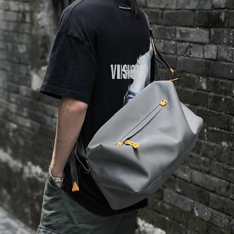 MATE ELAN Crossbody Bag Men Zipper Large Waterproof Message Bag Fashion Design For Teenage Male Travel Premium Shoulder Bag