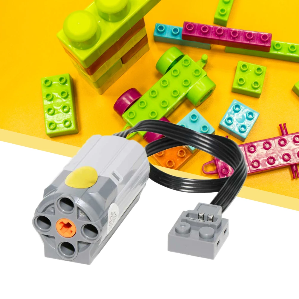 For LEGOs 8883 Motors Medium Motor Building Blocks Parts Compatible With Extra Large Motor Electro Mechanical Toys Accessories