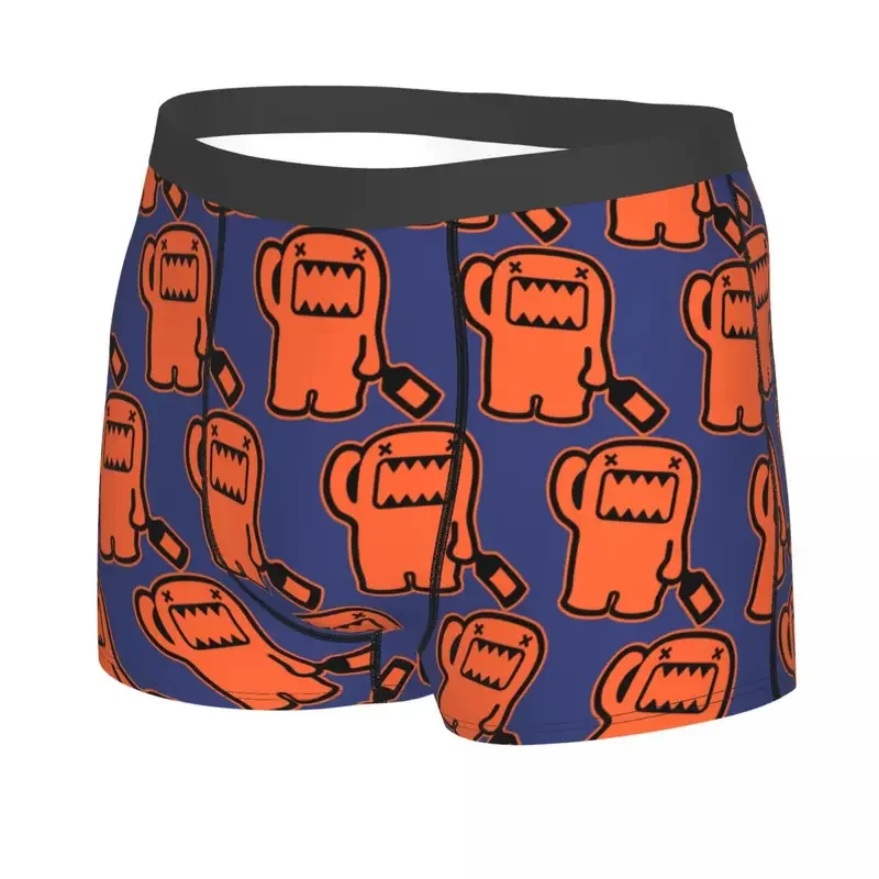 Domo Kun 3 cuecas boxer para homens, cuecas altamente respiráveis, shorts estampados de alta qualidade, presentes de aniversário