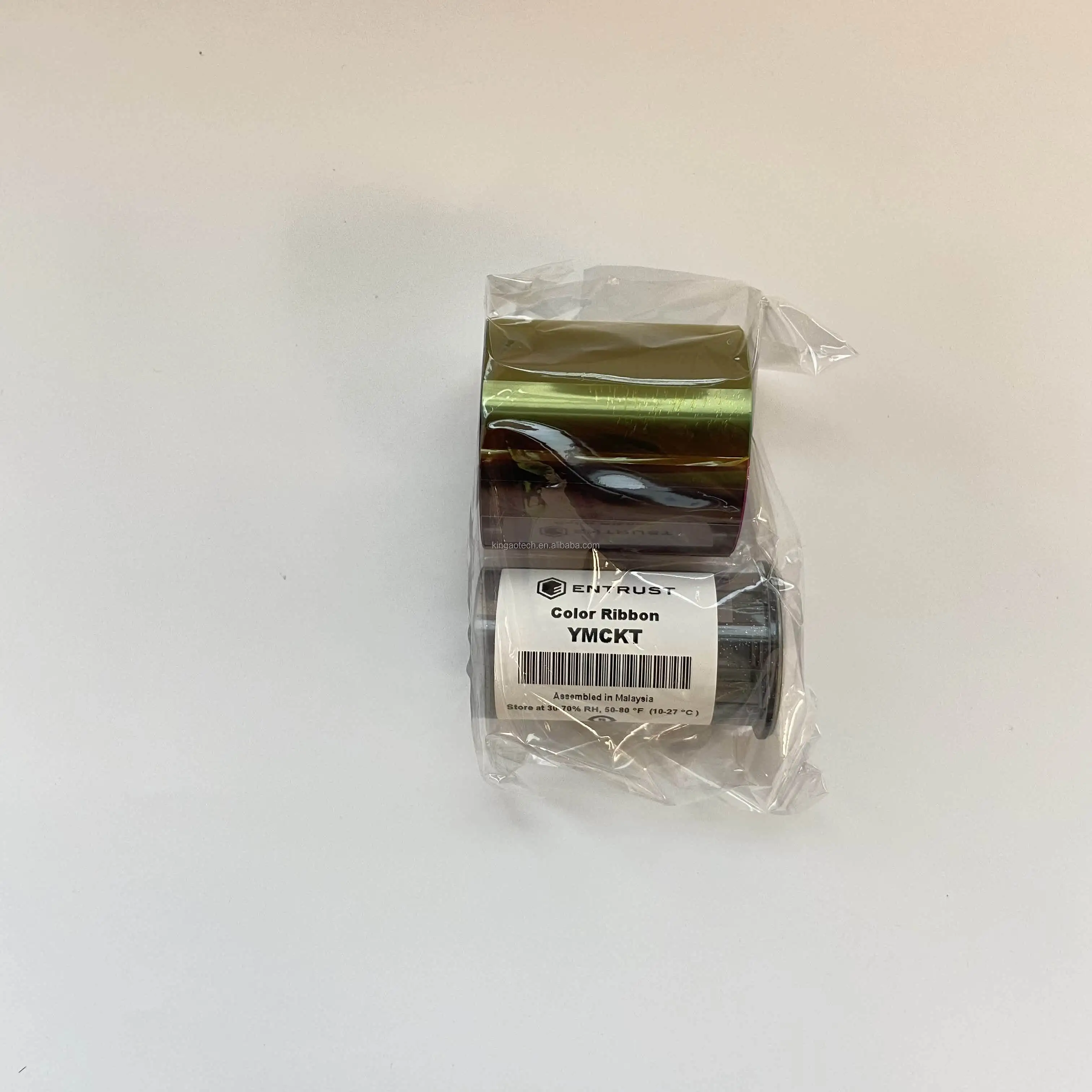 Datacard 525100-001-S100 Resin Ribbon Compatible YMCKT Color Ribbons for Sigma DS Card Printers