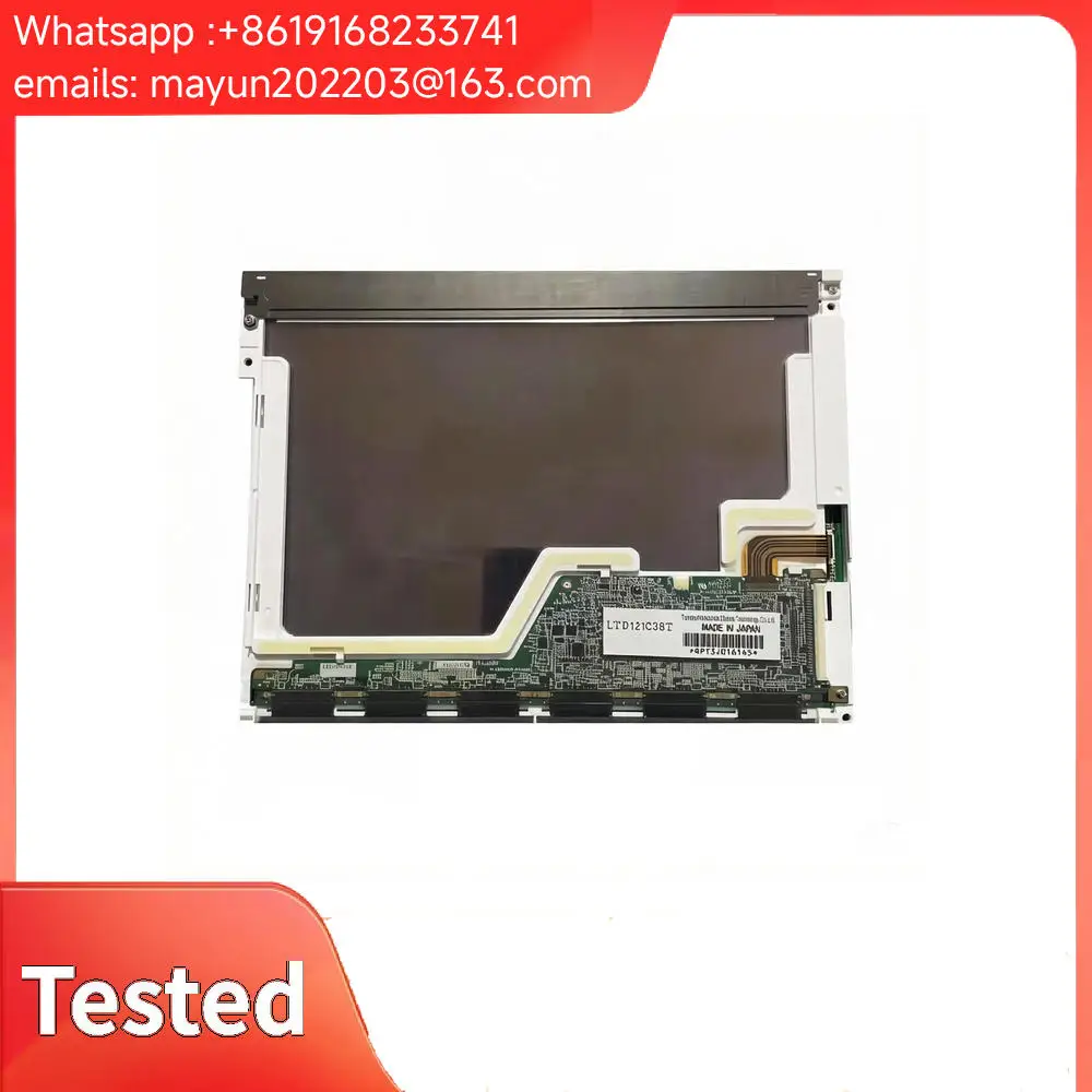 Original Toshiba 12.1-inch LCD Display Screen LTD121C30S, Tested in Stock LTD121C30U-A LTD121C30U-B LTD12C30T 100% Original Scre