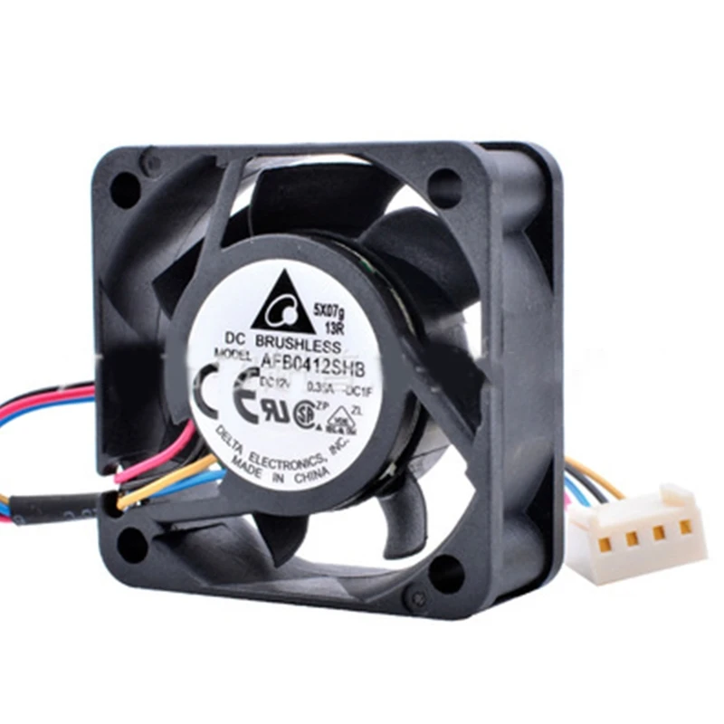 AFB0412SHB 4CM CPU Cooling Fan 12000r 4015 for DC Brushless PWM Dual Ball Bearin