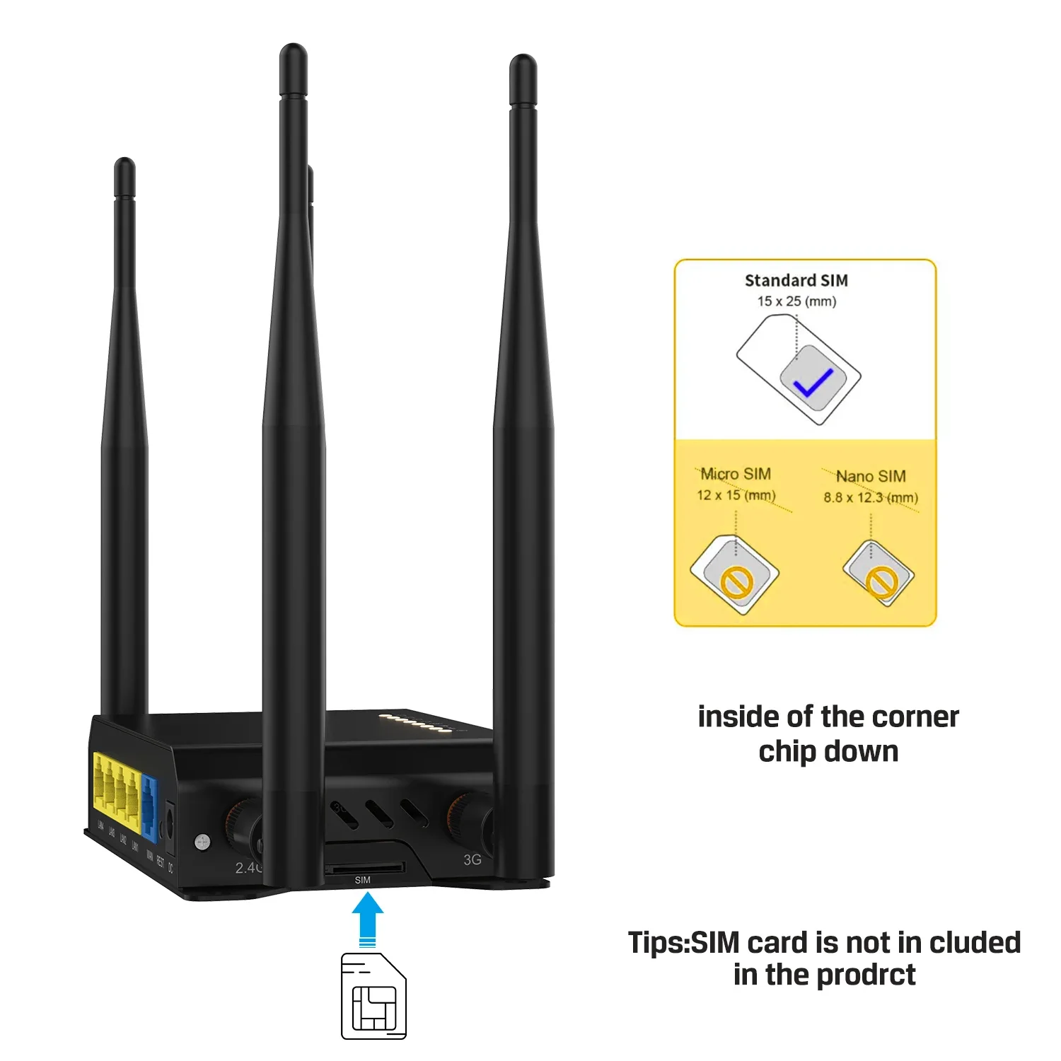 WE826 300Mbps 3G 4G Router Wifi 4g Modem NL678-E Sim Card Slot OS OpenWRT Router 4*LAN Roteador Access Point