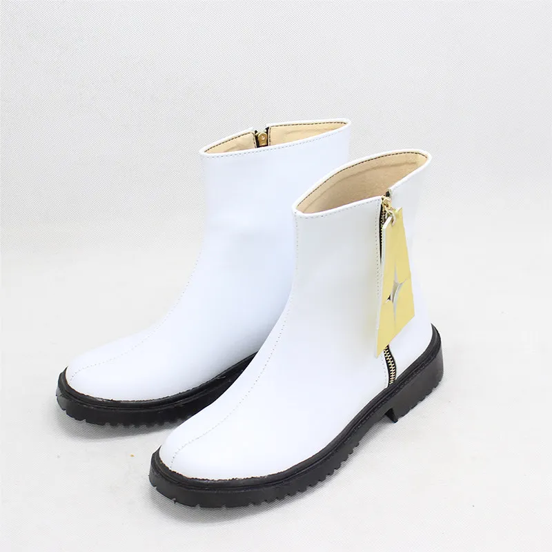 Splatoon Lnklings Cosplay Shoes White Boots Halloween Christmas Women Men Cosplay Boots