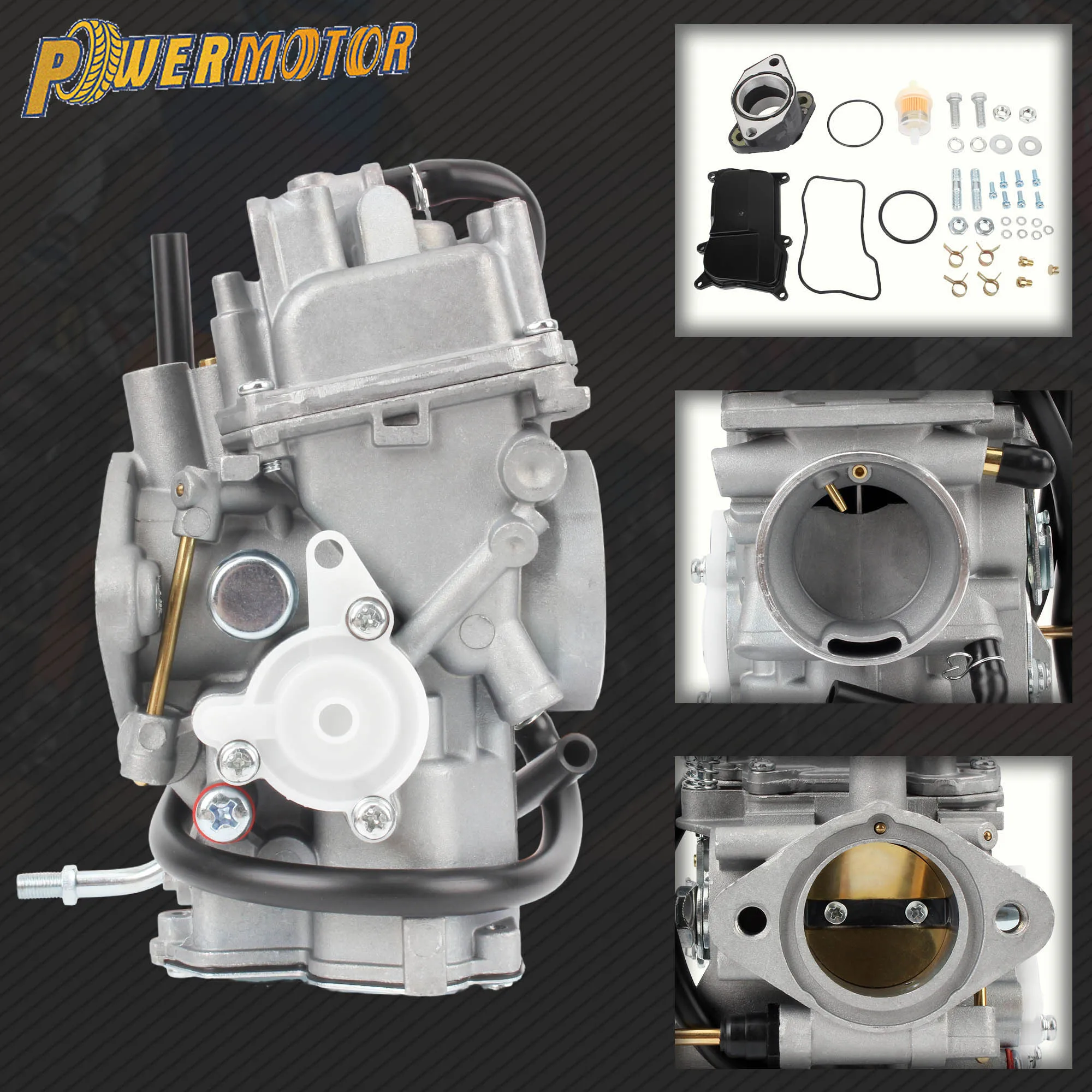 

Карбюратор мотоцикла PV36 для Yamaha YFM350 2WD 4WD YFM400FW 4WD 1987-2004 Warrior 350 ATV Quad Carb модифицированные аксессуары