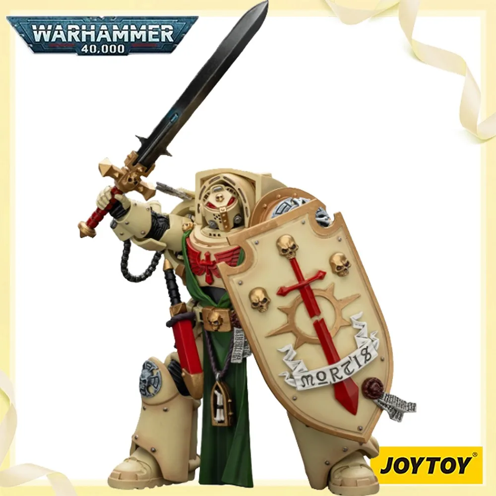 

100%Original Genuine in Stock JOYTOY Dark Angels Deathwing Knight 3 with Power Sword and Storm Shield Game Figure Model Toy Gift