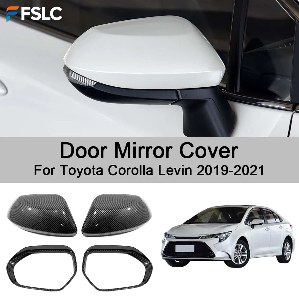Car Rearview Accessories For Toyota Corolla Levin 2019-2021 Door Mirror Cover Car Decoration Styling Upgrade Modify A Car