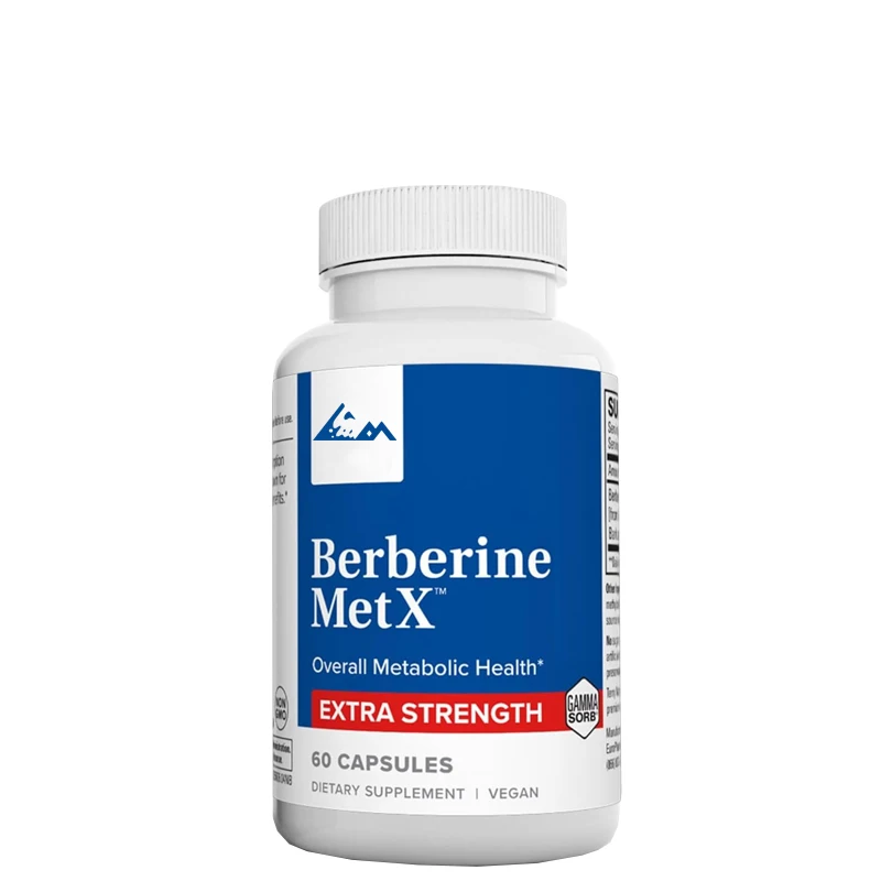 

Berberine MetX Extra Strength -60 капсул-общий метаболический препарат-без ГМО, для веганов