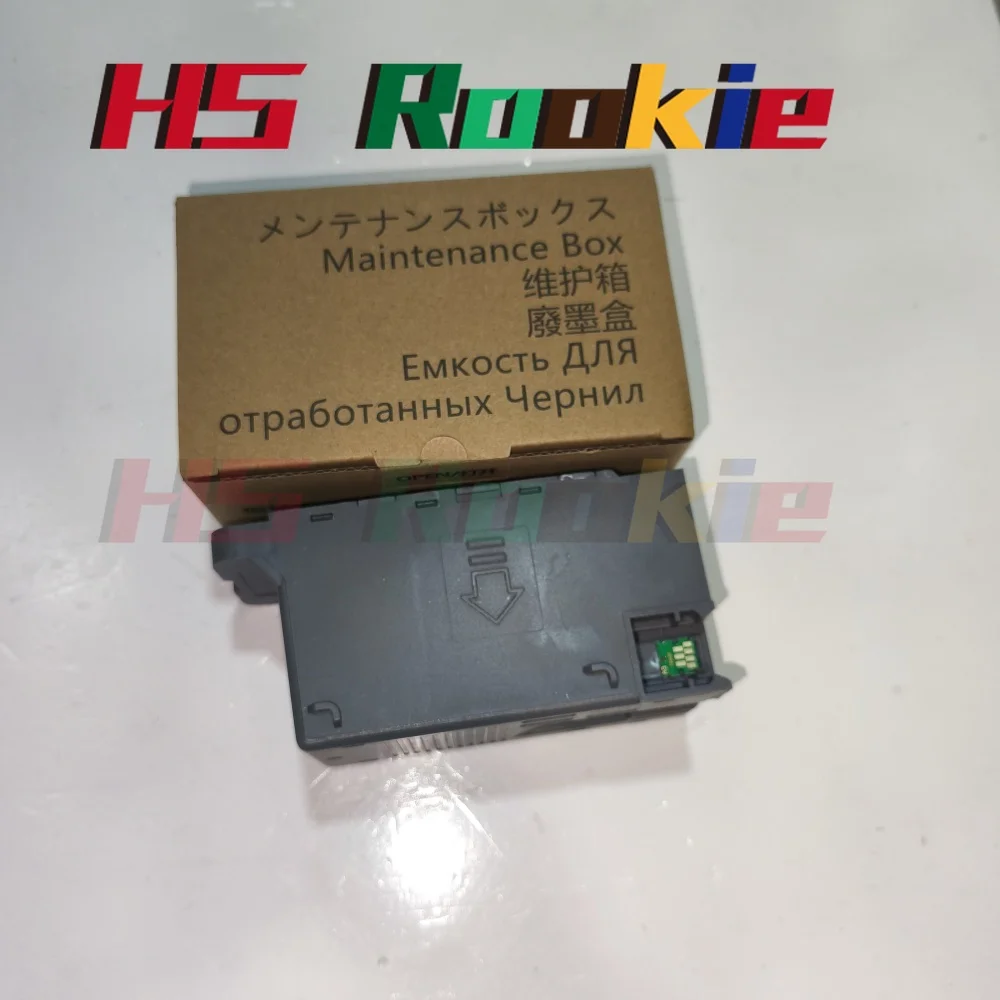 

5 шт. C9345 коробка для обслуживания чернил для Epson L15150 L15160 L15158 L15168 L6578 L6558 WF-7820 4820 ET-5800 ET-5850 ET-5880 отработанные чернила