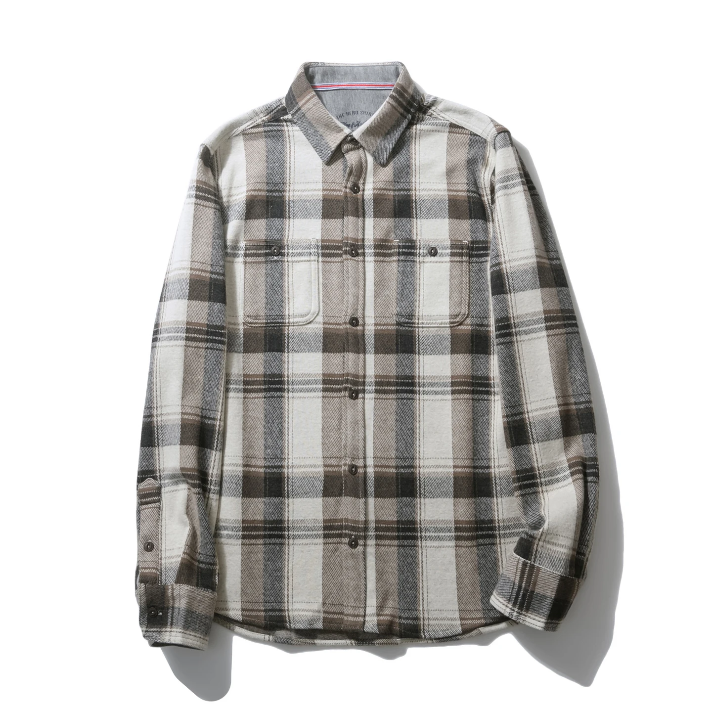 Camicia in flanella di cotone  - Flannel Plaid Shirt Heavy Weight recensione e prezzo