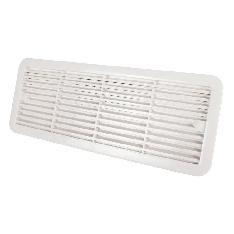 

TYTXRV OEM Camper Trailer RV Accessories Caravan Wall Exterior Vent Cover And Fan Holder HVAC Air Louvre Grilles
