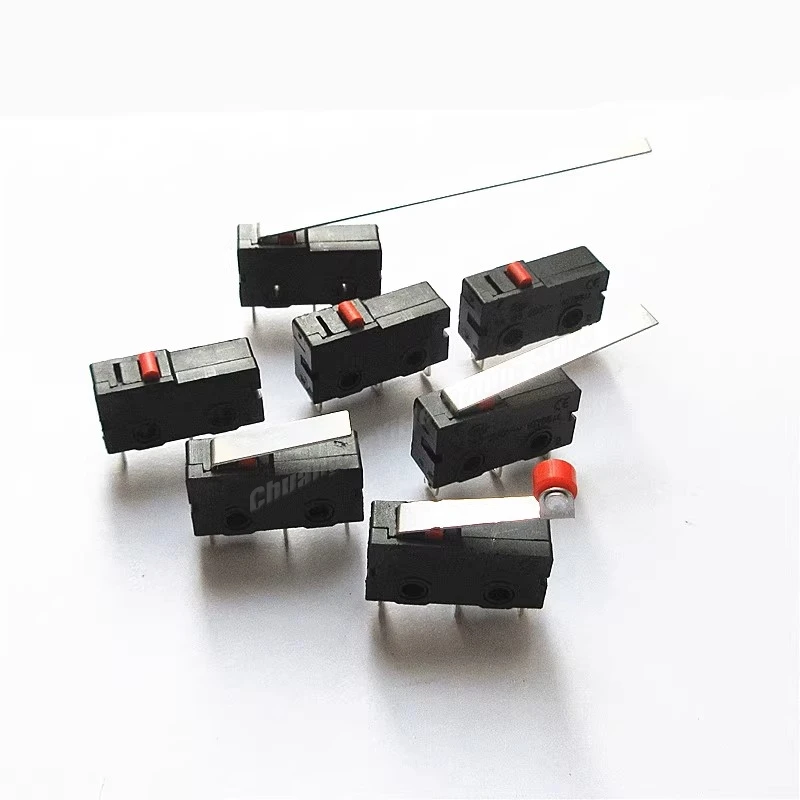 10 قطعة/الوحدة KW12-A/C/D/N-1/2 التبديل الجزئي قطب مستقيم مقبض بكرة الفطر رئيس NO NC 2/3Pin 16/21/25/28/55 مللي متر 5A 125V 250V #3