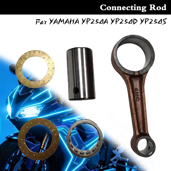 Аксессуары для мотоциклов, шатун, комплект для сборки коленчатого вала для YAMAHA YP250A YP250D YP250S Majesty DX YP 250A 250D 1998-1999