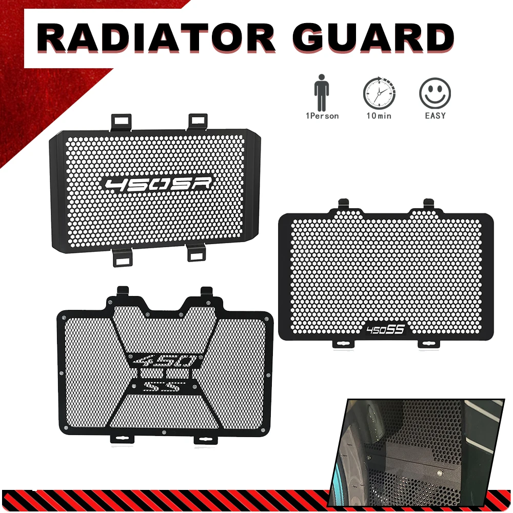 Motorcycle FOR CFMOTO CF MOTO 450SR 450SS 450SR-S 450 SR SS SR-S 2022 2023 2024 Accessories Radiator Guard Grille Grill Cover