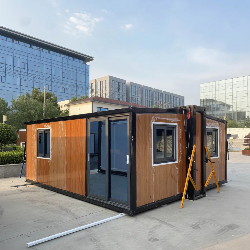 Customized Folding Prefab House Lightweight Aluminum Frame Foldable Tiny House for Sale Portable House Easy Carry