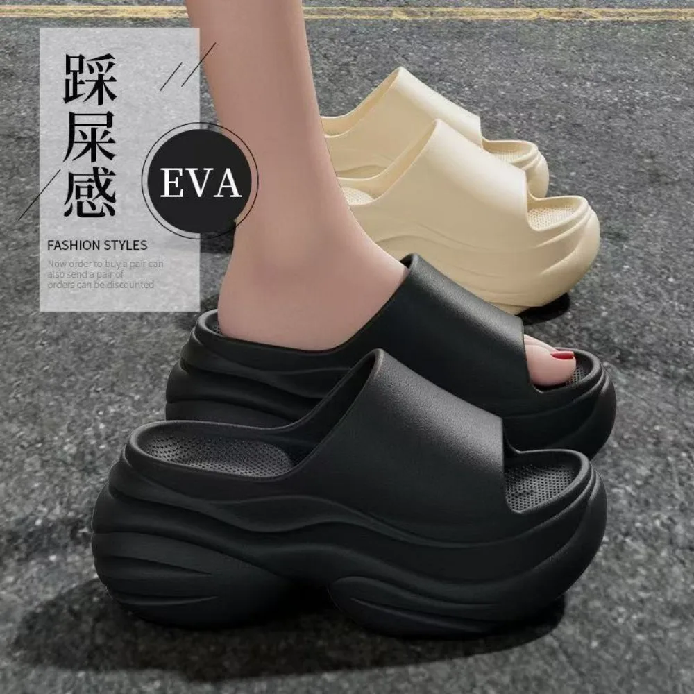 

Non-Slip Home Thick Bottom Slippers for Women Platform Sandals Fashion Comfortable Indoor Outdoor Slides Fashion Slippers