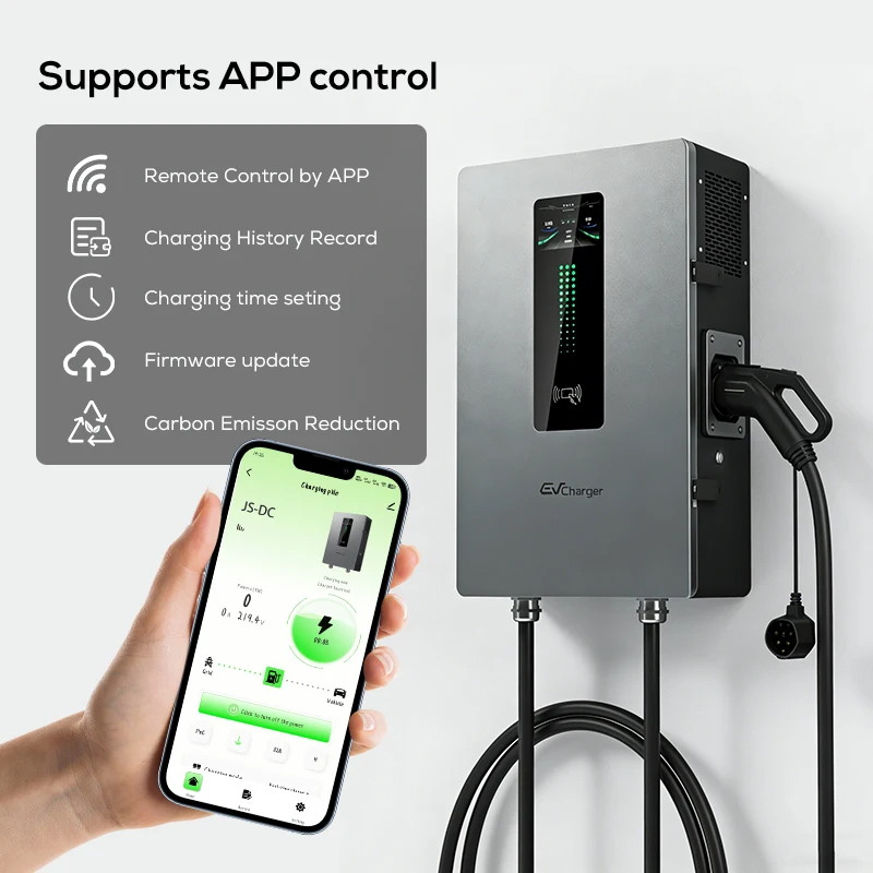Ovrod Top Selling Dc Ev Chargers 30Kw CCS2 Wall Mounted Ev Home Fast Dc Ev Charger Electric Car Charger Station