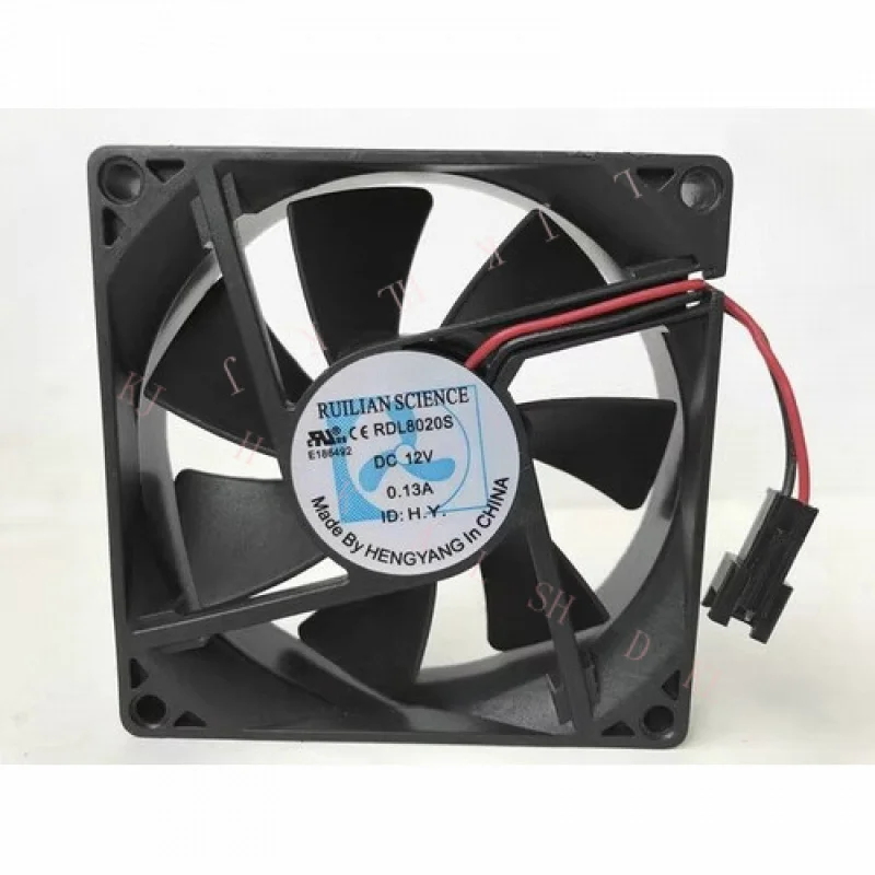 N nuevo para RUILAN SCIENCE RDL8020S 12V 0.13A 80*20MM 8CM ventilador