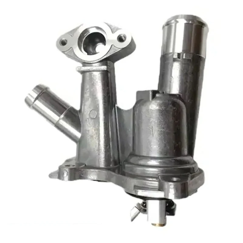 Engine Coolant Thermostat Assembly Housing Cover Temperature Regulation Climates Control for S60 V40 Enhances Combustion