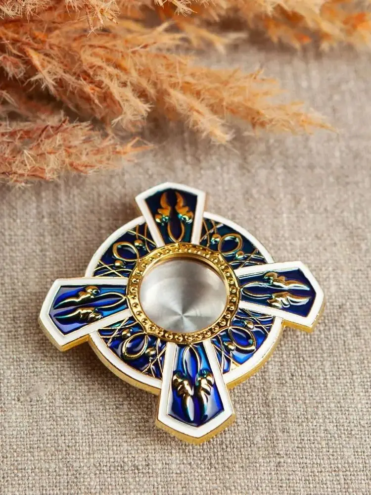

Church Relics Reliquary Metal Screwed Antique Home Chapel Decoration Alloy Material Sacred Prayer Ornaments Religion Monstrance