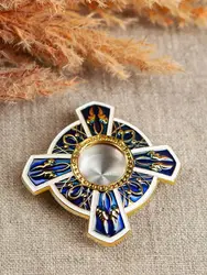 Church Relics Reliquary Metal Screwed Antique Home Chapel Decoration Alloy Material Sacred Prayer Ornaments Religion Monstrance
