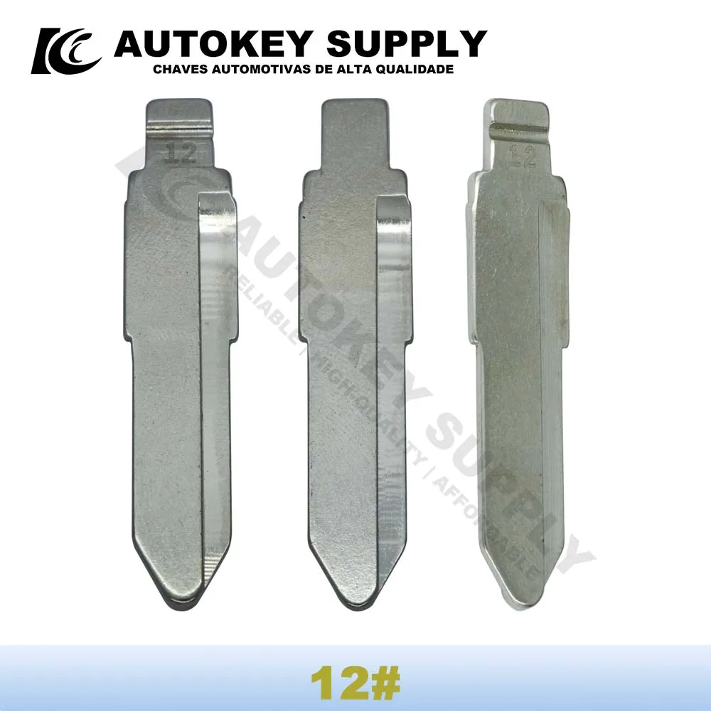 

5PCS/10PCS KD VVDI 12# Key Blade Replacement Uncut Blank For ISUZU