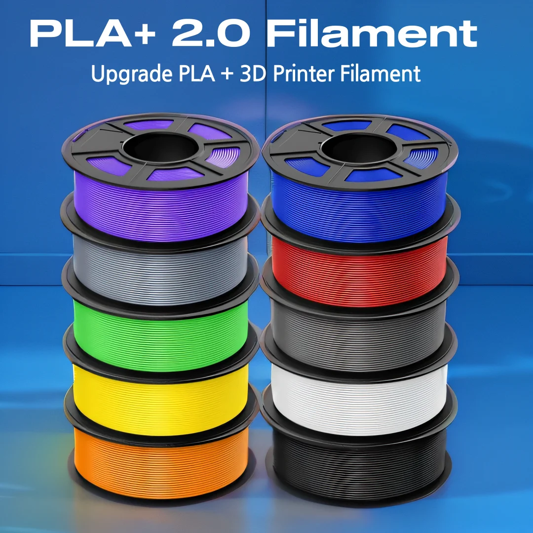 JAYO 2.0 PLA Plus 3D Filament 1.75MM Upgrade PLA +  3D Printer Filament Neatly Wound 3D Printing Filament High Toughness