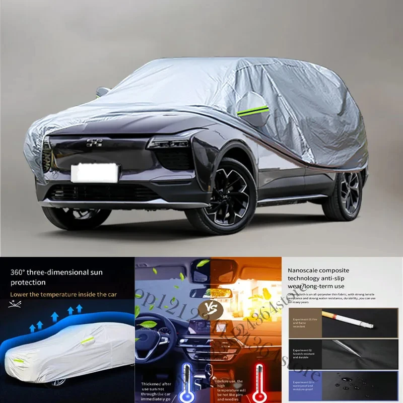 For Aiways-U5 Auto Anti snow Anti dust Anti-uv Anti peeling paint And Anti Rainwater 210t car cover Car cover protection