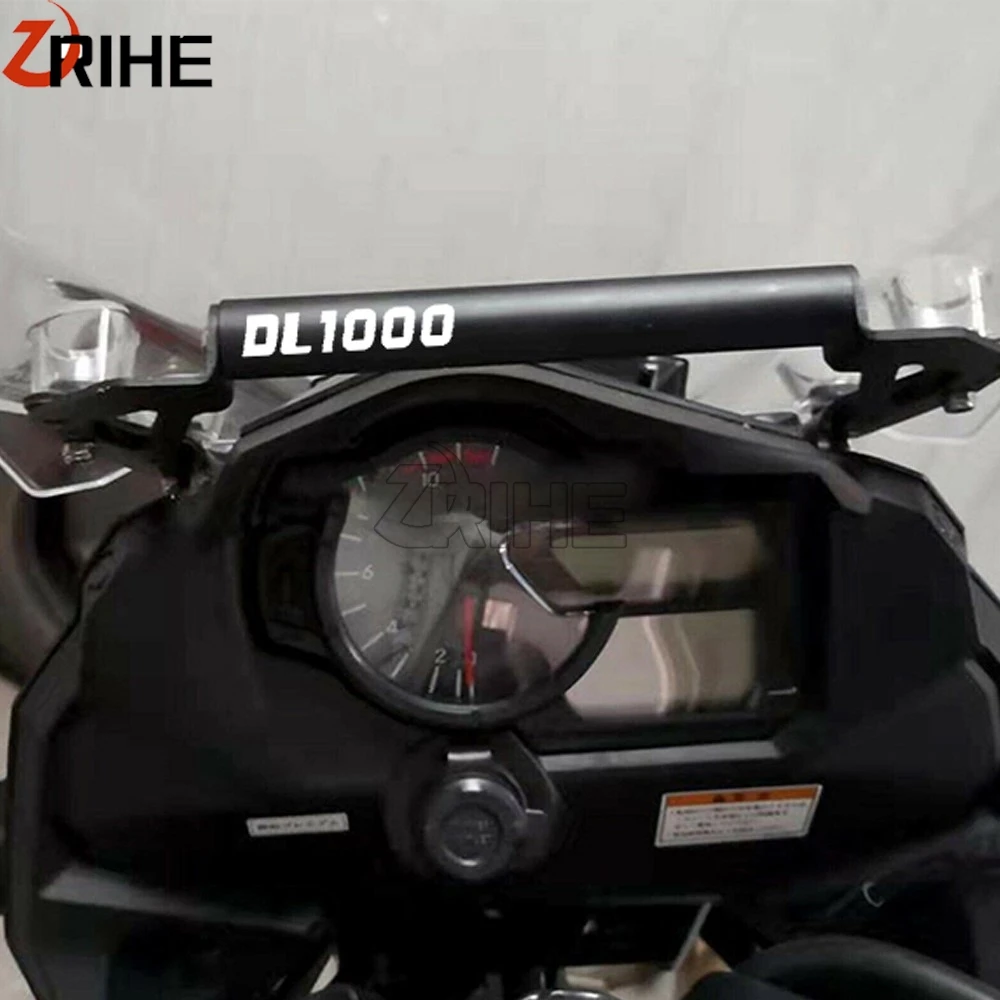 DL 1000 V-Strom Motorcycle Phone Holder Stand For Suzuki DL 650/XT 1000 V-Strom Vstrom 2017 - 2019 GPS Navigation Plate Bracket