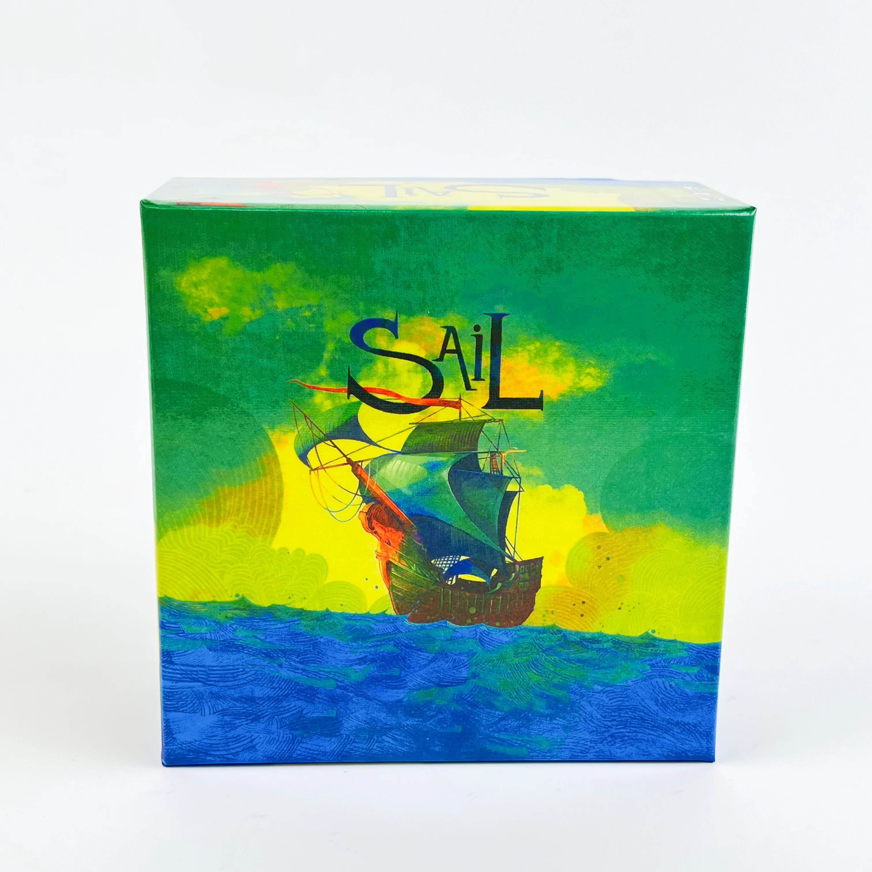 SAIL: 2-Player 20-Minute Paper-Based Nautical Strategy Couple Board Game - Romantic Adventure for Date Nights, Couple Gatherings