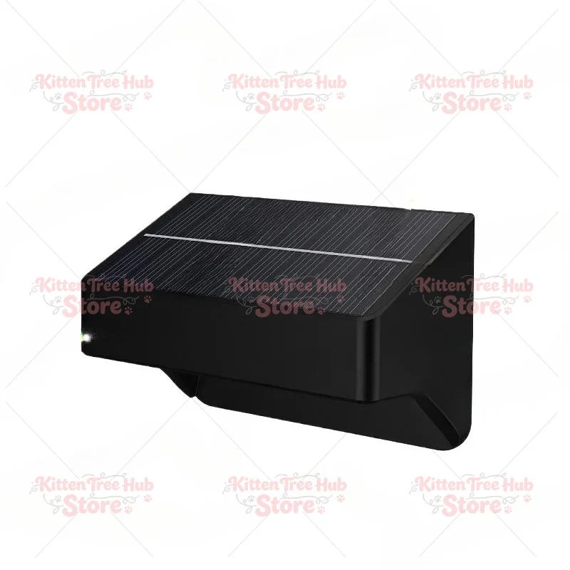 Outdoor garden solar light automatically lights up after dark, intelligent light control fence fence wall light