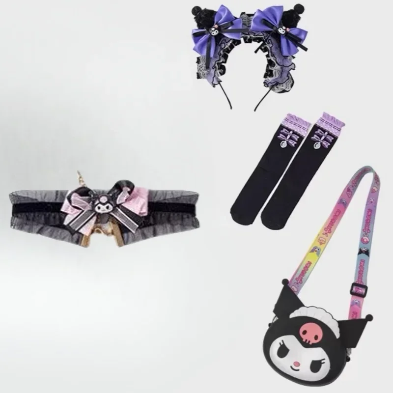 新 2024 サンリオコスプレクロミロリータプリンセスドレス夏の子供の