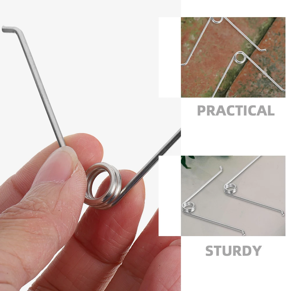 

6pcs Pruning Shears Accessories Stainless Steel V-shaped Branch Trimmer Replacement Springs Garden Tools Effortless Trimming