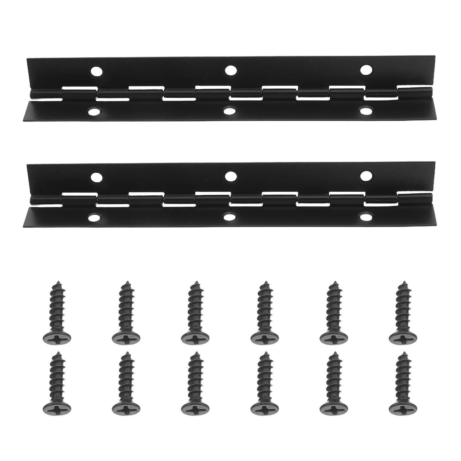 

Long Hinge Black Stainless Steel Hinges for Cabinet Doors Furniture Continuous Cabinets Folding Piano