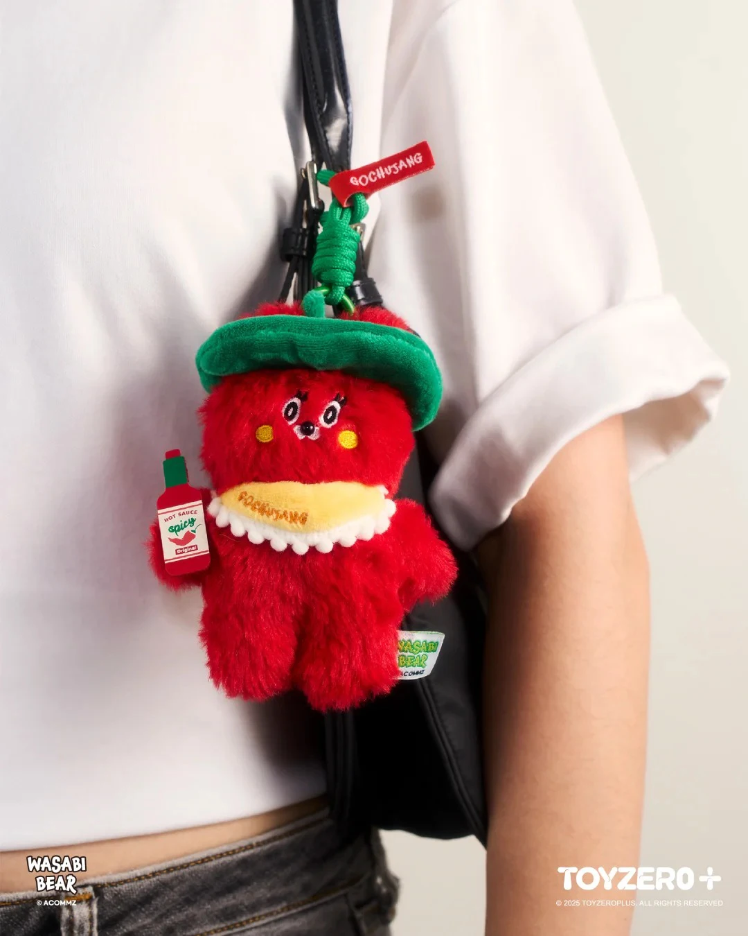 Wasabi الدب نكهة الانصهار زجاجة صلصة صغيرة المفاتيح Kawaii حار الراتنج سحر تحصيل حقيبة ملحق العصرية صندوق أعمى هدية #6