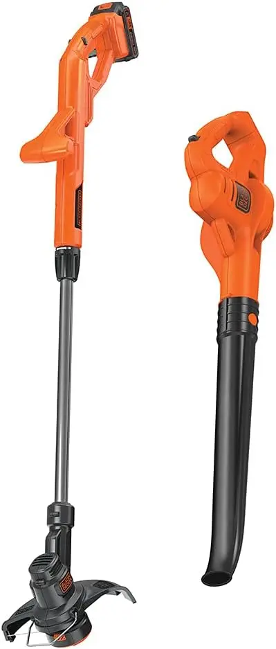 

BLACK + DECKER 20V MAX * Набор для стрижки/резки и уборочной машины, 10 дюймов (LCC221)