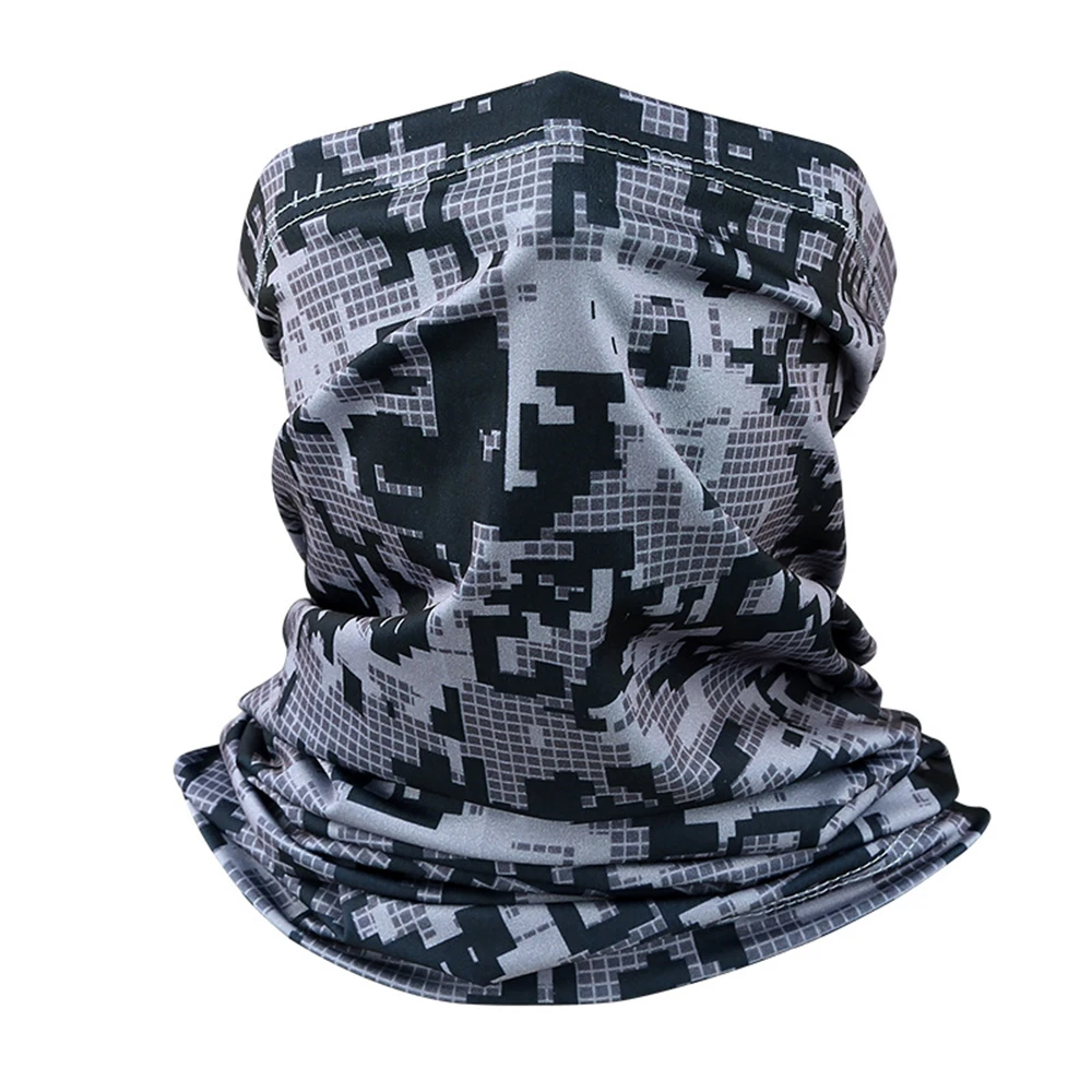 

UV Protection Ice Silk Face Cover Neck Tube Outdoor Sports Bandana Scarf Breathable Hiking Scarf Neck Gaiter Bandana