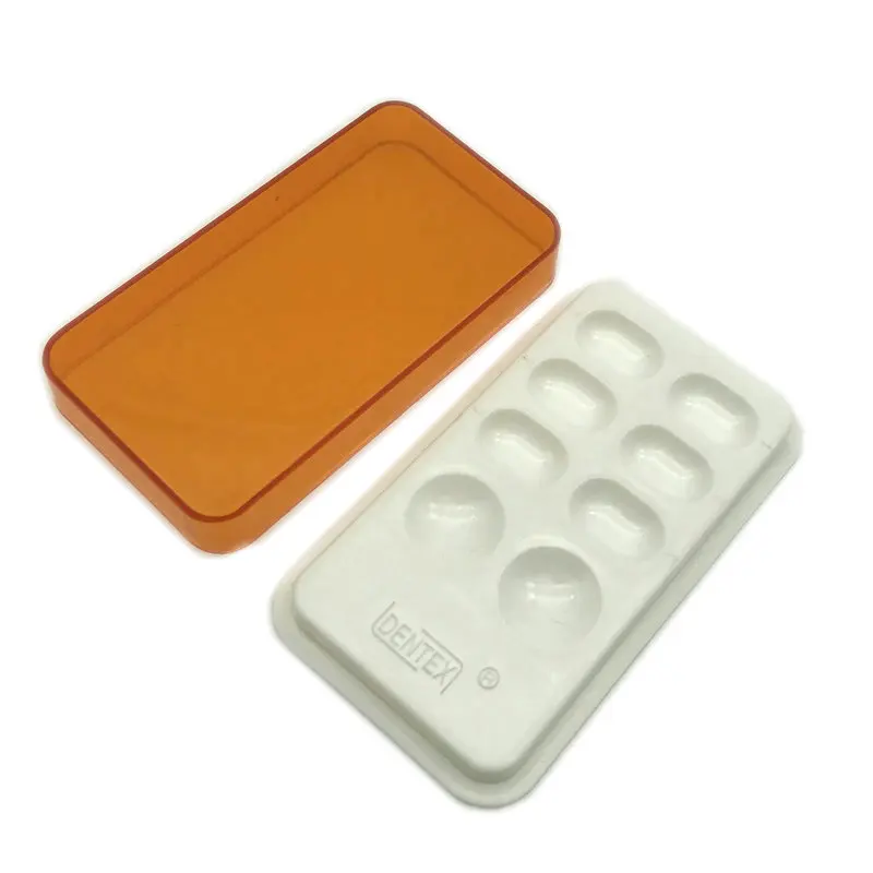 1pc Dental Synthctic Acrylic Resin Teeth Shading Light Storage Box Color Toning