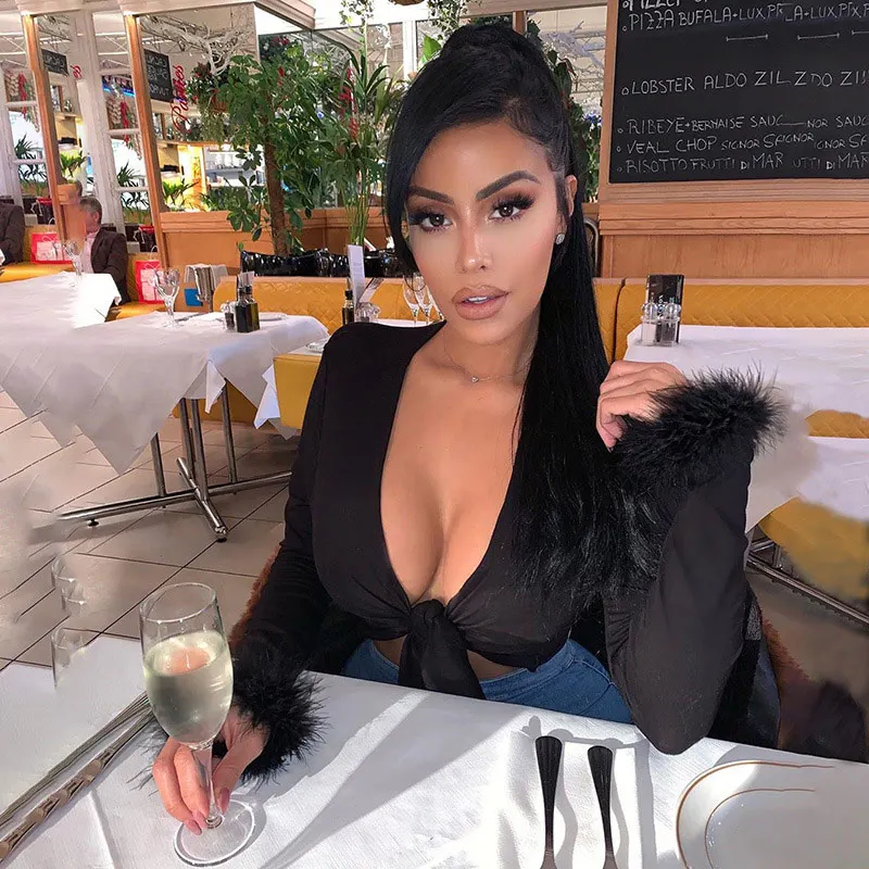 Long Sleeved Fur St… - image