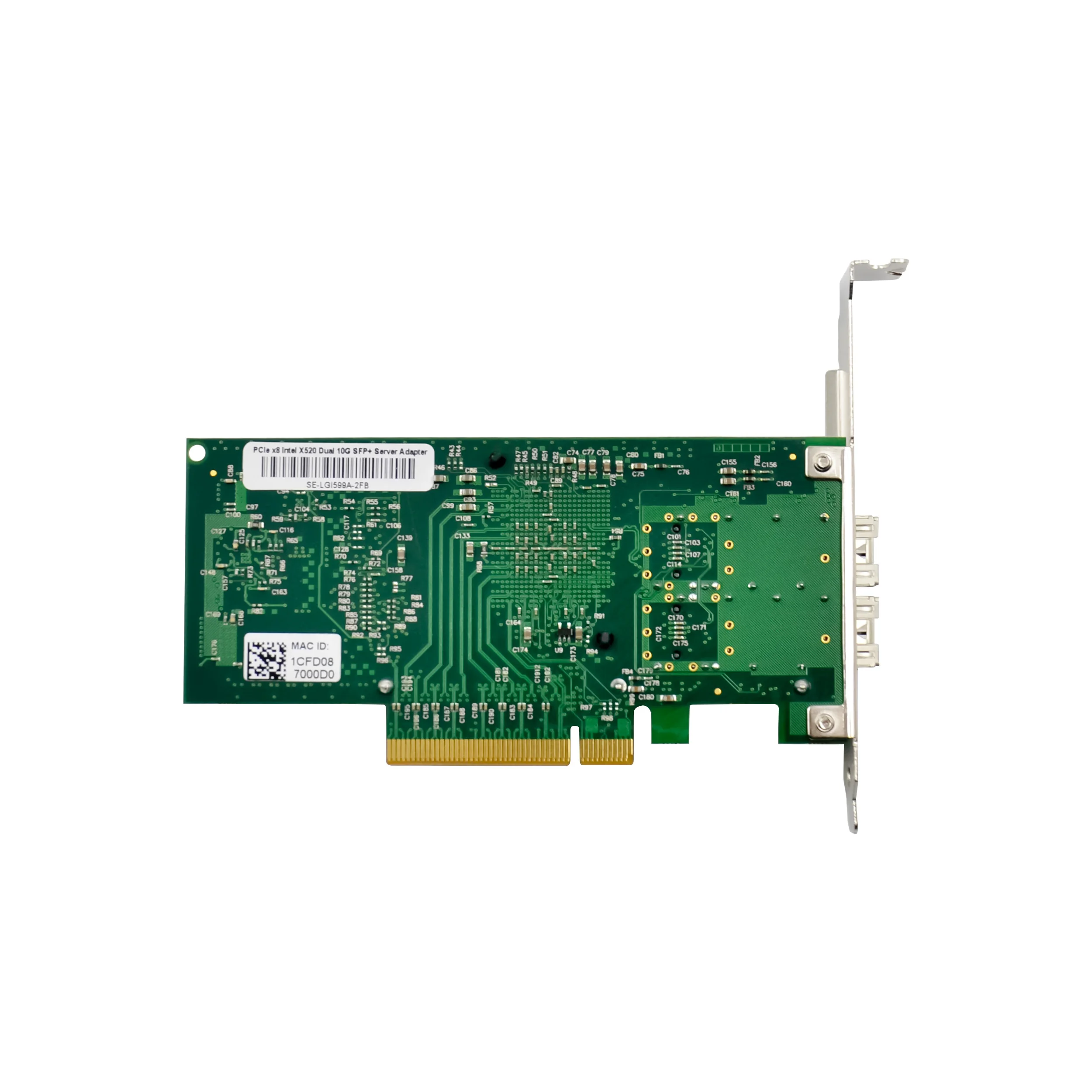 ST723 PCIe X8 X520 NIC Dual Sfp Adapter in Tel82599ES Dual 10GbE Fiber Network Card