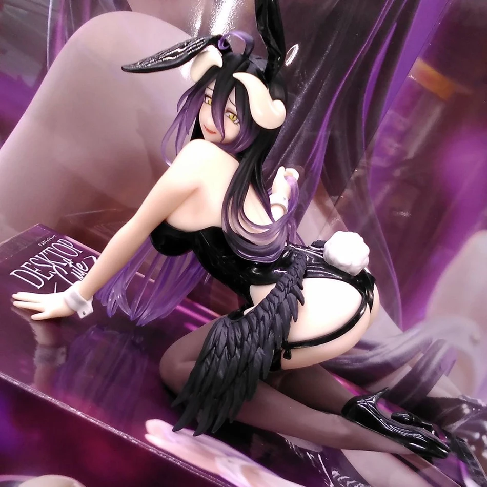 Figura Anime OVERLORD Figura Anime Desktop Decor Albedo Action Figure Noodle Stopper Figurine Collezione Modello Giocattolo Per Ragazza Regalo