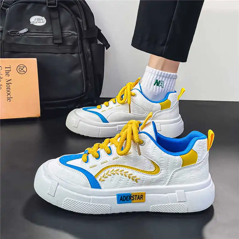 Rubber Sole Height Up Man Long Black Boots Sneakers High Cut Shoes Teniz Sports Upper 2025new Small Price Life Shouse