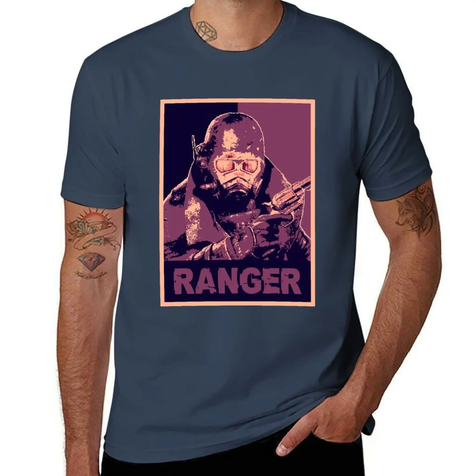 

Veteran NCR Ranger T-Shirt Light Athletic Short Sleeve Tee Shirt