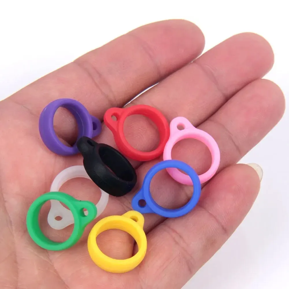 

Bulk Pack 200pcs 8mm Anti-Lost Silicone Ring Bracelet with Hearing Aid Signature Pen Holder Capacitive Stylus for Tablets
