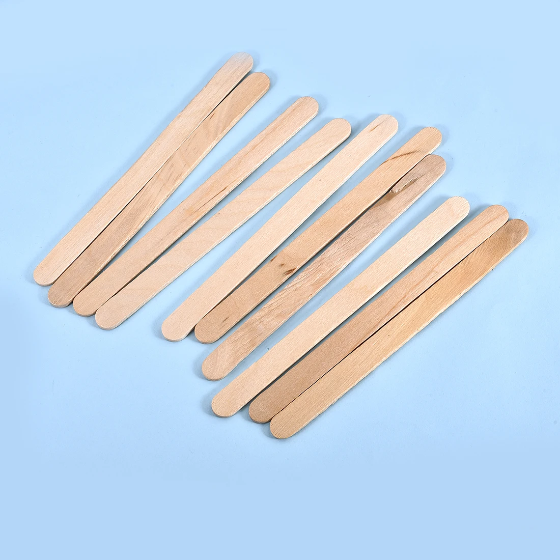 10/50pcs Natural Wooden Popsicle Sticks Ice Cream Stick Model Tools Special Purpose Wood Craft Stick Lollipop Stick Hand DIY